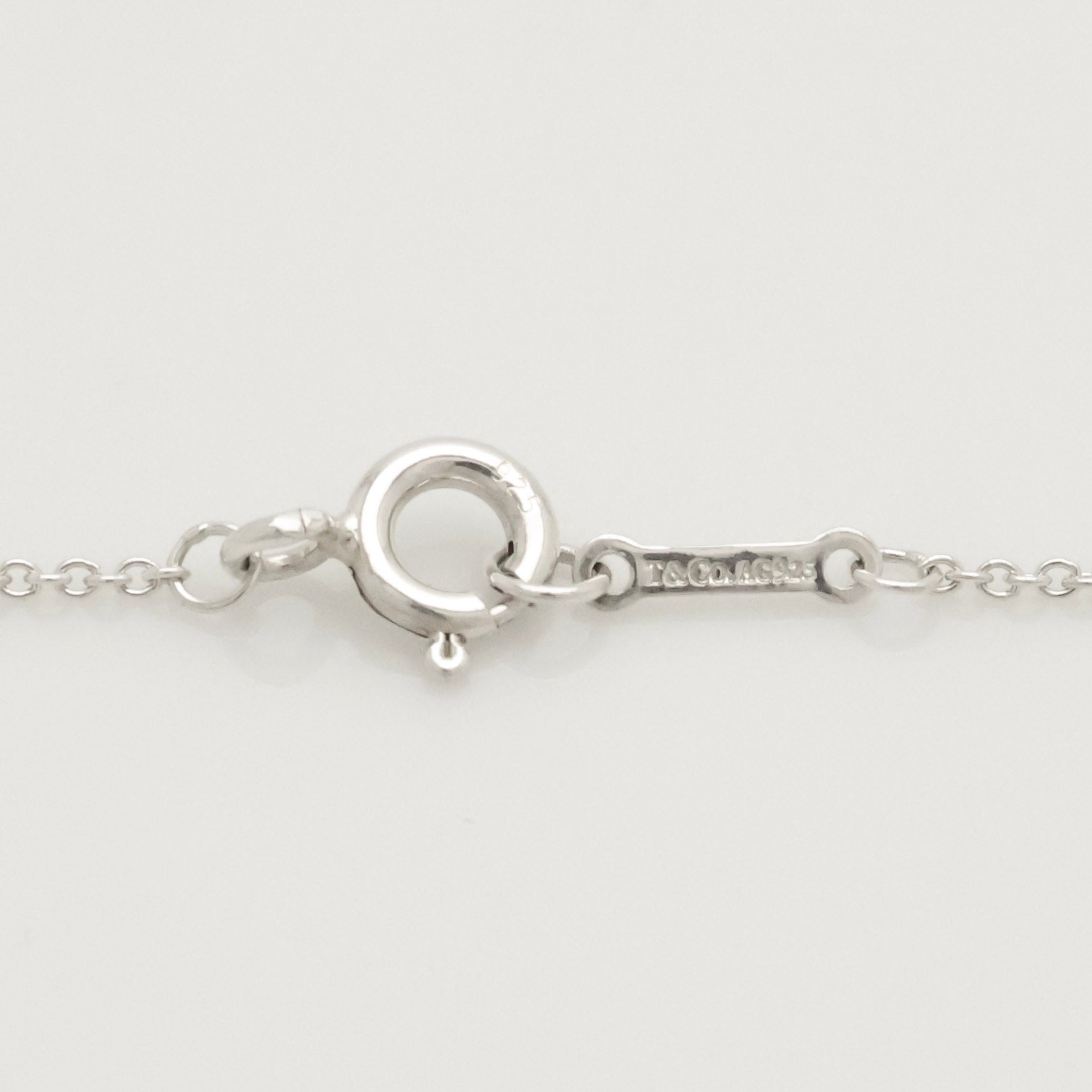 TIFFANY&Co. ラビング ハート 1P ダイヤモンド パロマピカソ ネックレス AG925