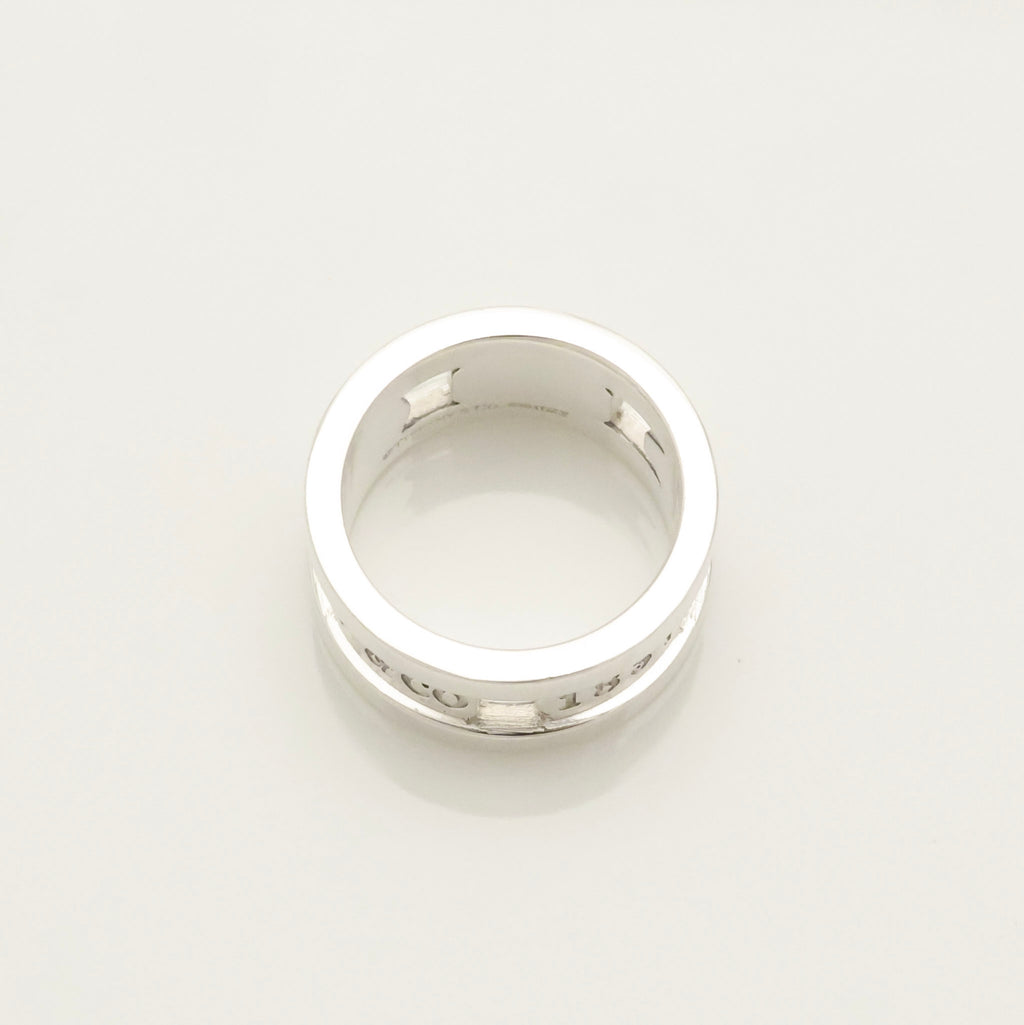 TIFFANY&Co. 1837 エレメント ワイド リング 9.5 号 AG925