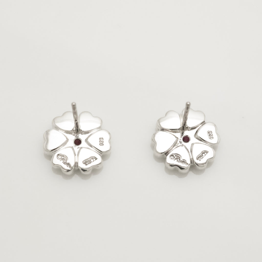 TIFFANY&Co. クラウン オブ ハート ピンク サファイア 1P パロマピカソ ピアス AG925