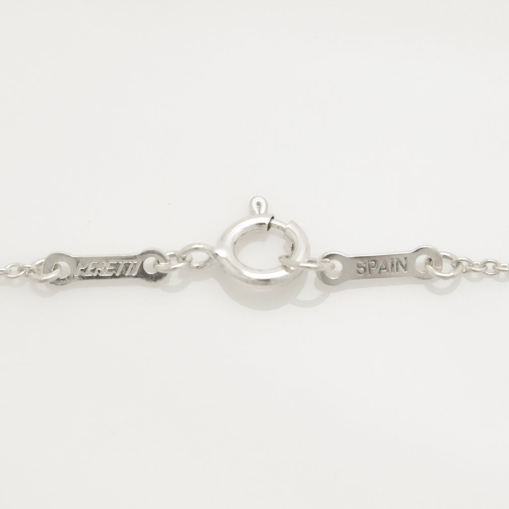  Tiffany & Co. Open Teardrop Necklace Pendant Sterling Silver 925 