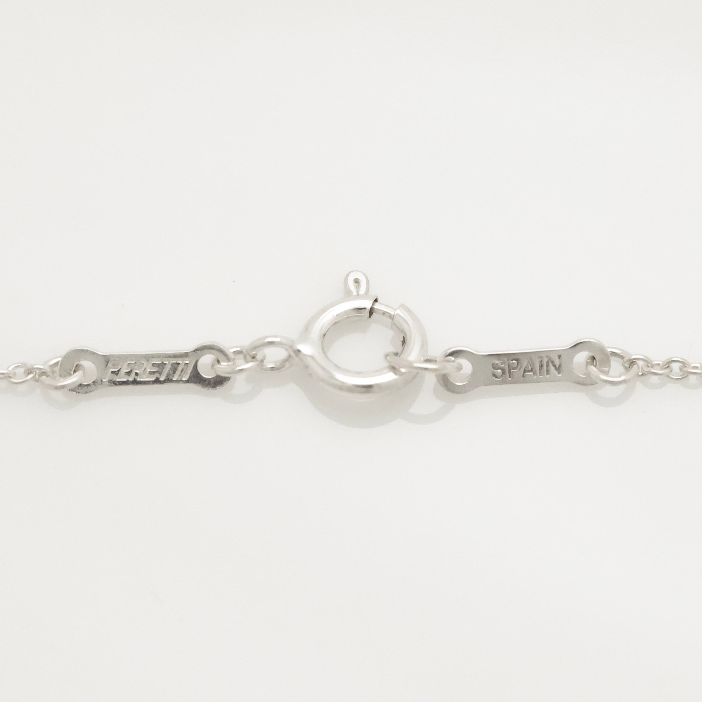  Tiffany & Co. Open Teardrop Necklace Pendant Sterling Silver 925 