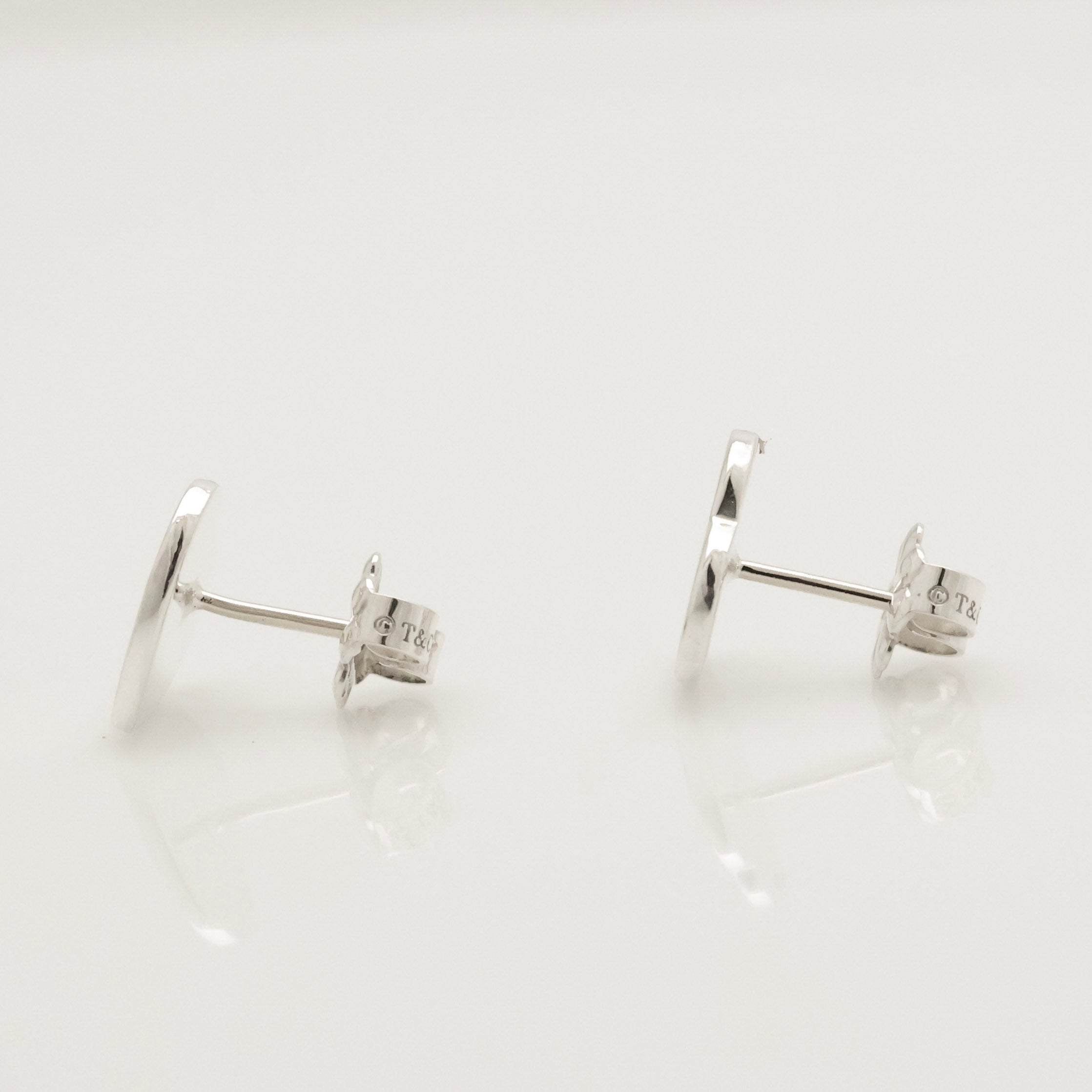 TIFFANY&Co. リターントゥ ティファニー ハート タグ スタッド ピアス AG925