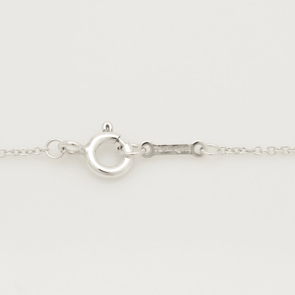 Tiffany & Co. Olive Leaf Necklace Sterling Silver 925 