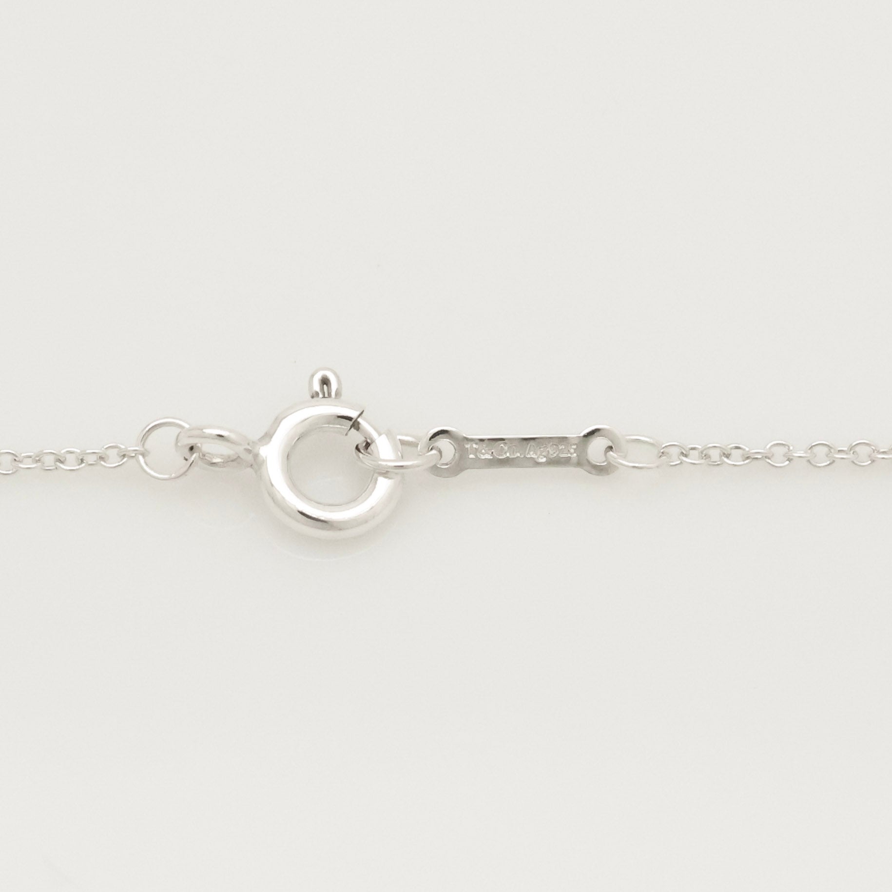 Tiffany & Co. Olive Leaf Necklace Sterling Silver 925 
