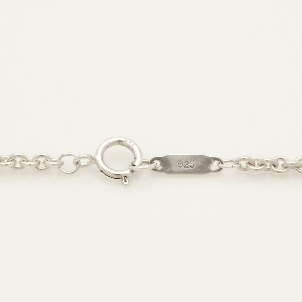  Tiffany & Co. Picasso Groove Cross Necklace Sterling Silver 925 