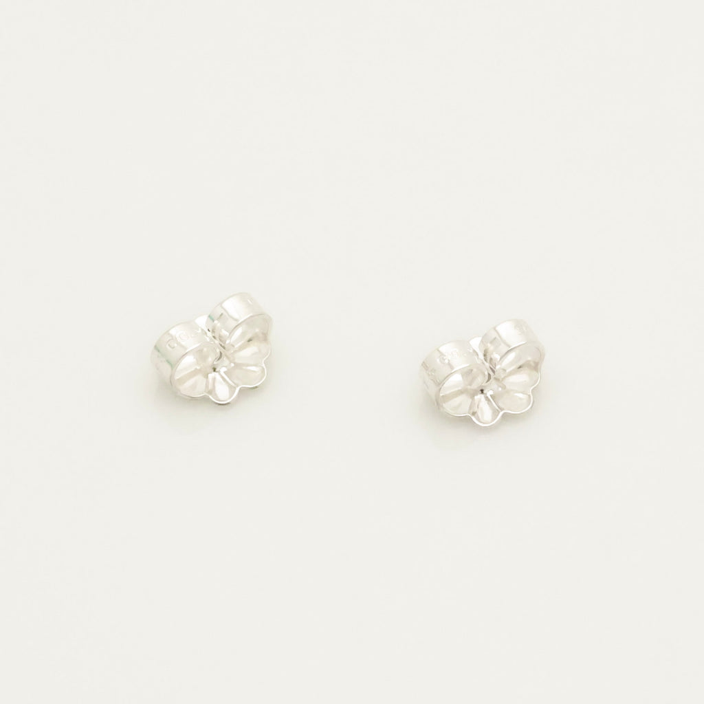 Tiffany & Co. Ribbon Bow Stud Earrings Sterling Silver 925