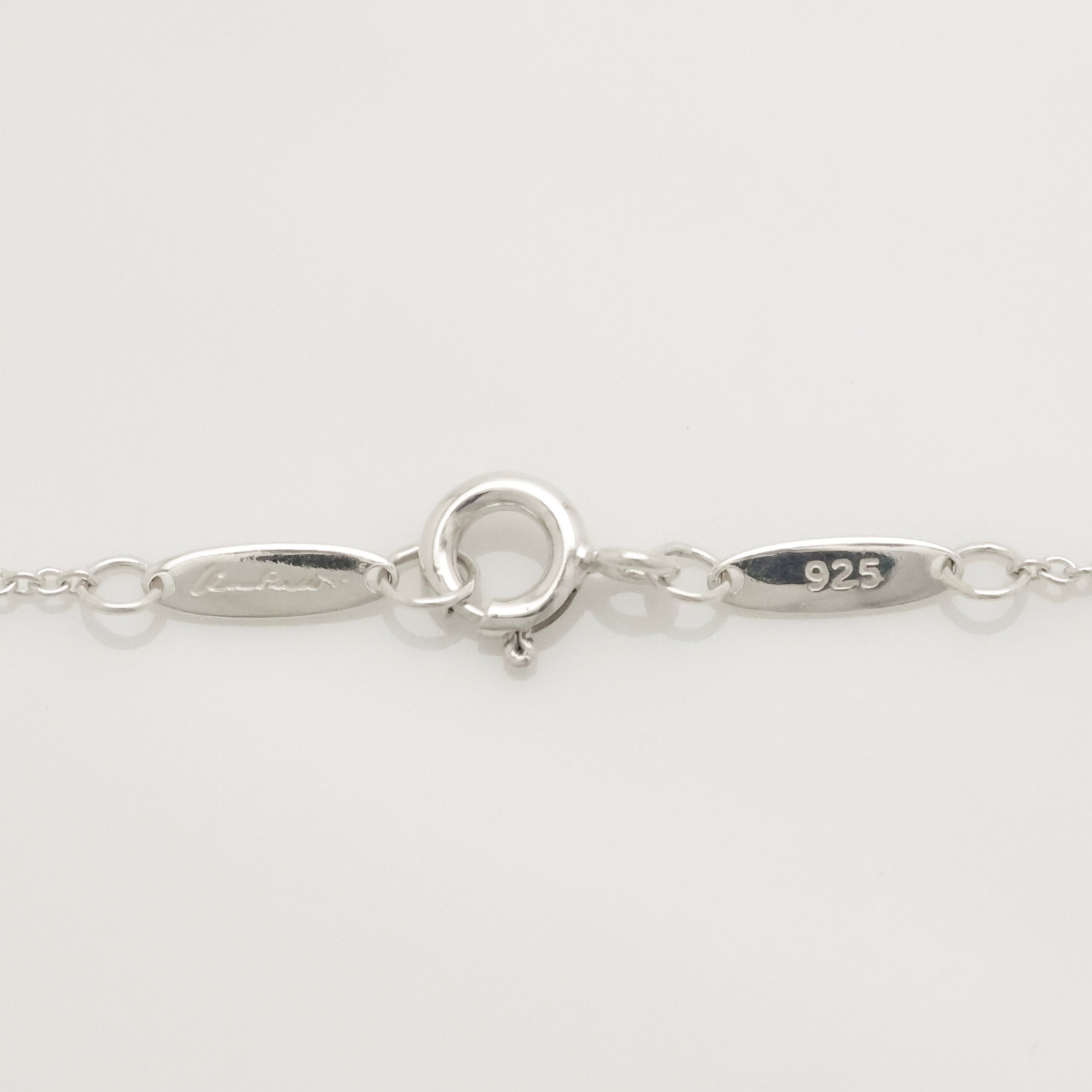 Tiffany & Co. Elsa Peretti Sterling Silver Eternal Circle Necklace