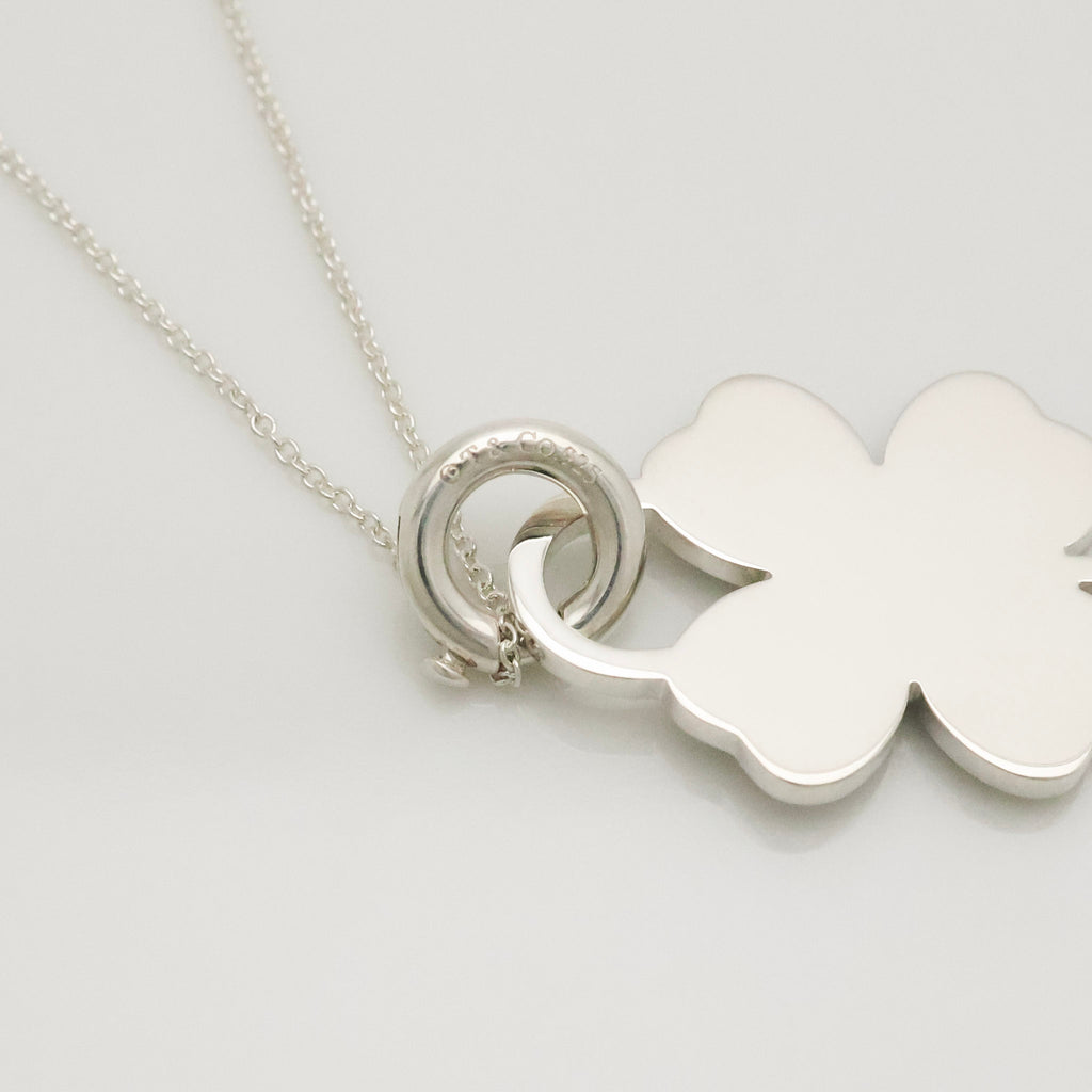 TIFFANY&Co. クローバー 四葉 ネックレス AG925
