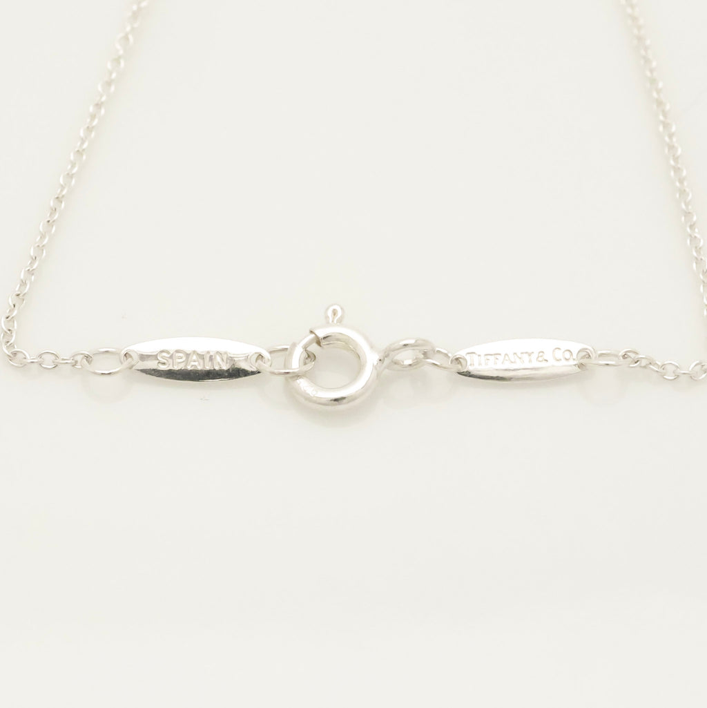 TIFFANY&Co. カラー バイザヤード アクアマリン サファイア エルサペレッティ ブレスレット AG925
