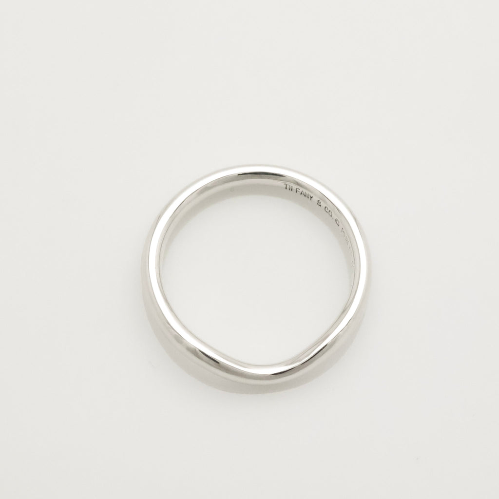 Tiffany & Co. Elsa Peretti Curved Ring Sterling Silver 925 