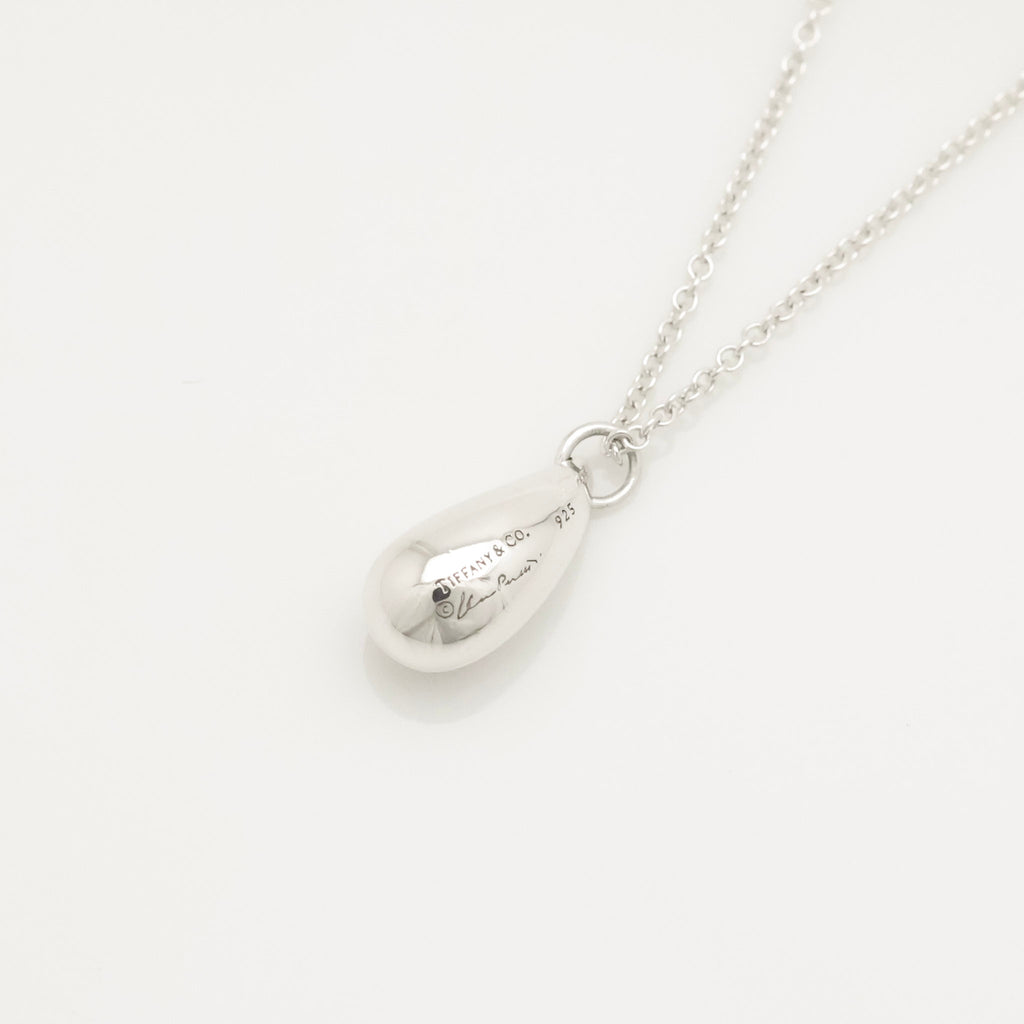 Tiffany & Co. Peretti Teardrop Necklace Pendant  Sterling Silver 925