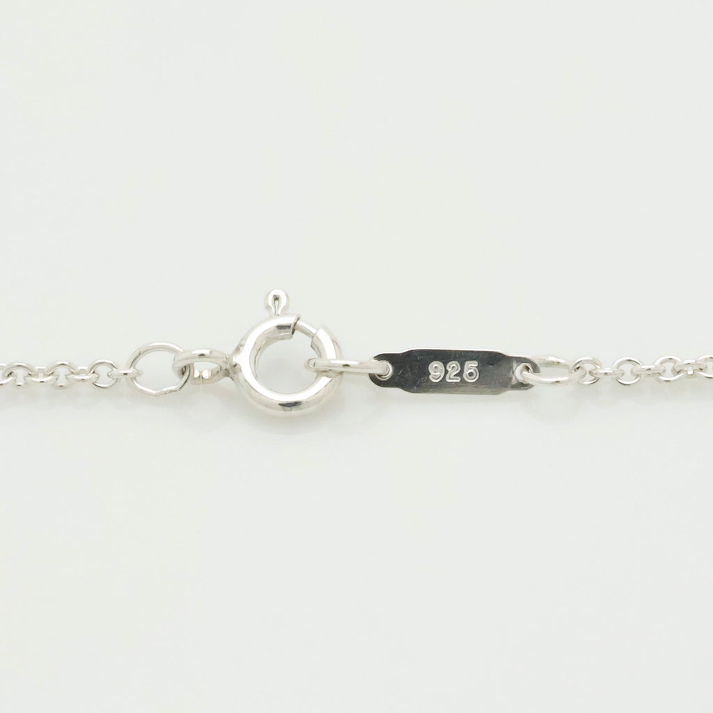 Tiffany & Co. Twist Ribbon Bow Necklace Silver Sterling 925 & 18K Gold 