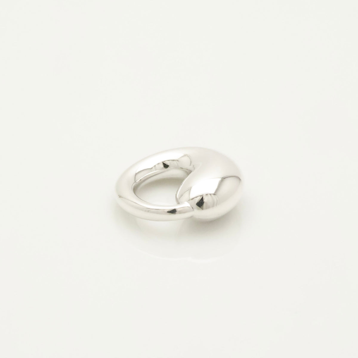 Tiffany & Co. MEDIUM Eternal Circle Pendant Charm Sterling Silver 925 