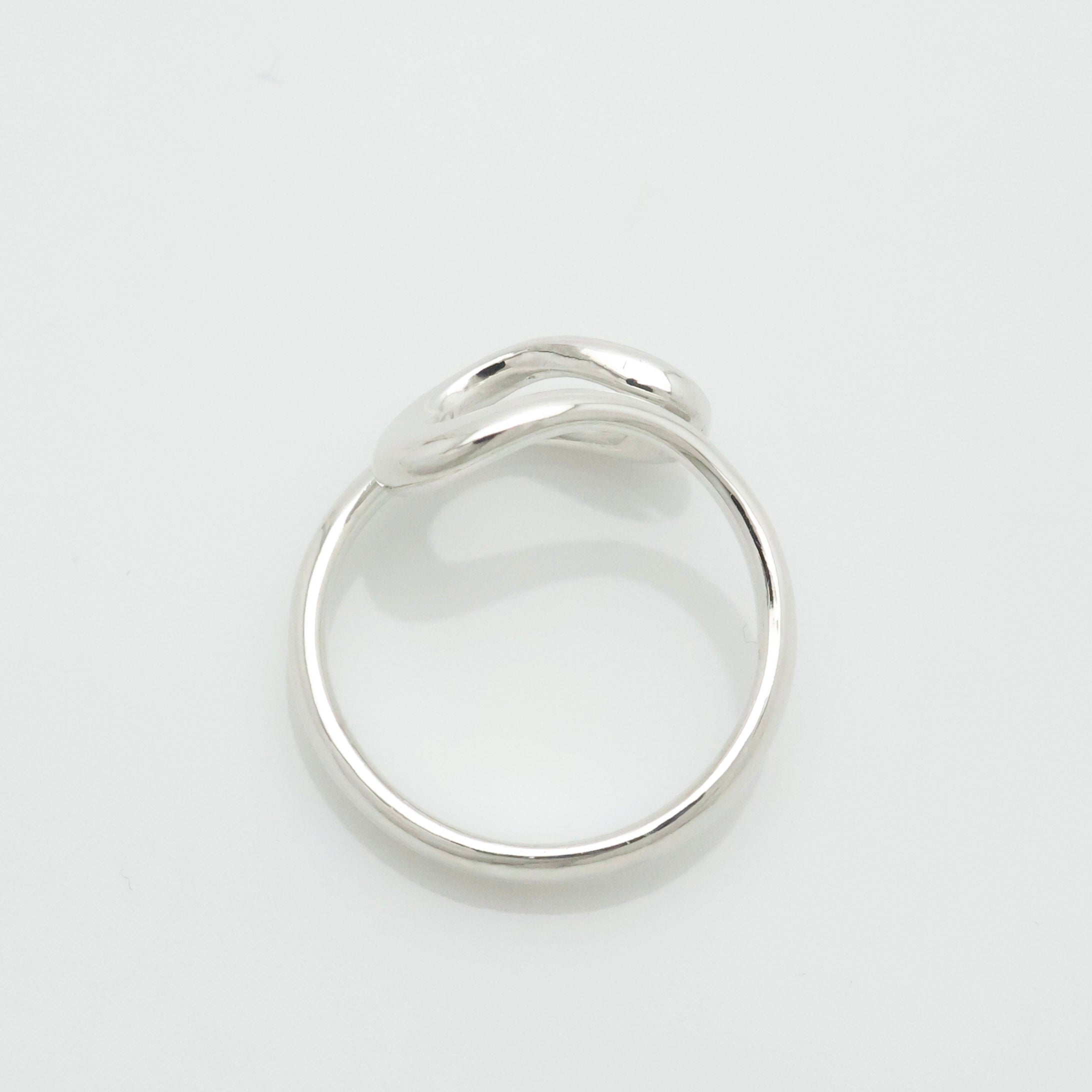 Tiffany & Co. Elsa Peretti Open Wave Ring Sterling Silver 925 