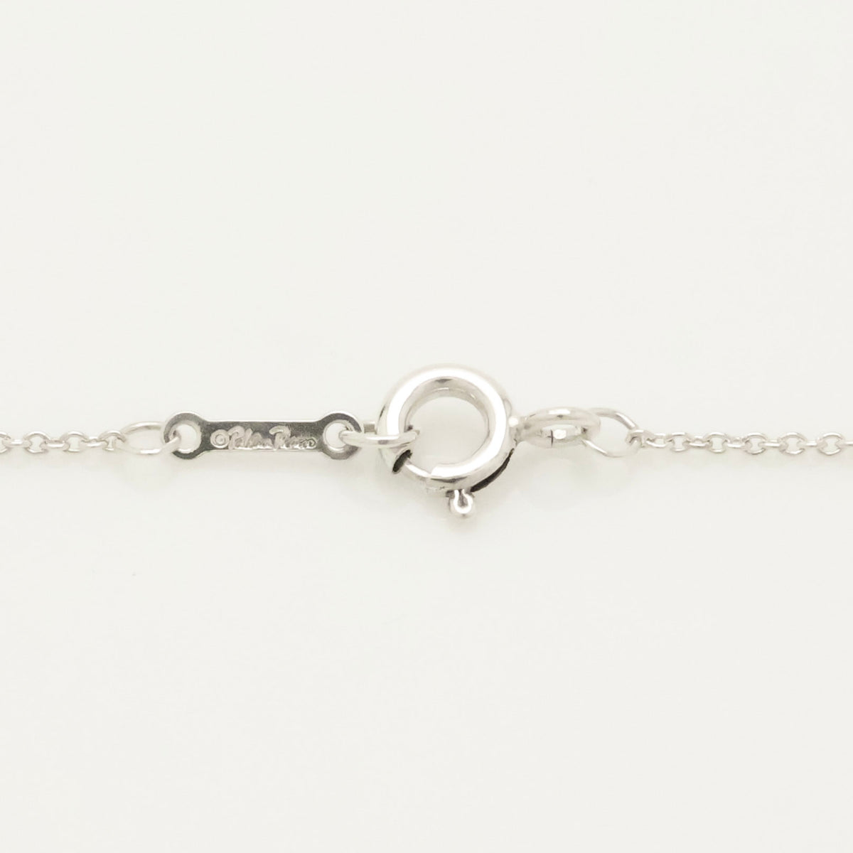 Tiffany & Co. Picasso Open Dove Bird Pendant Necklace Sterling Silver 925