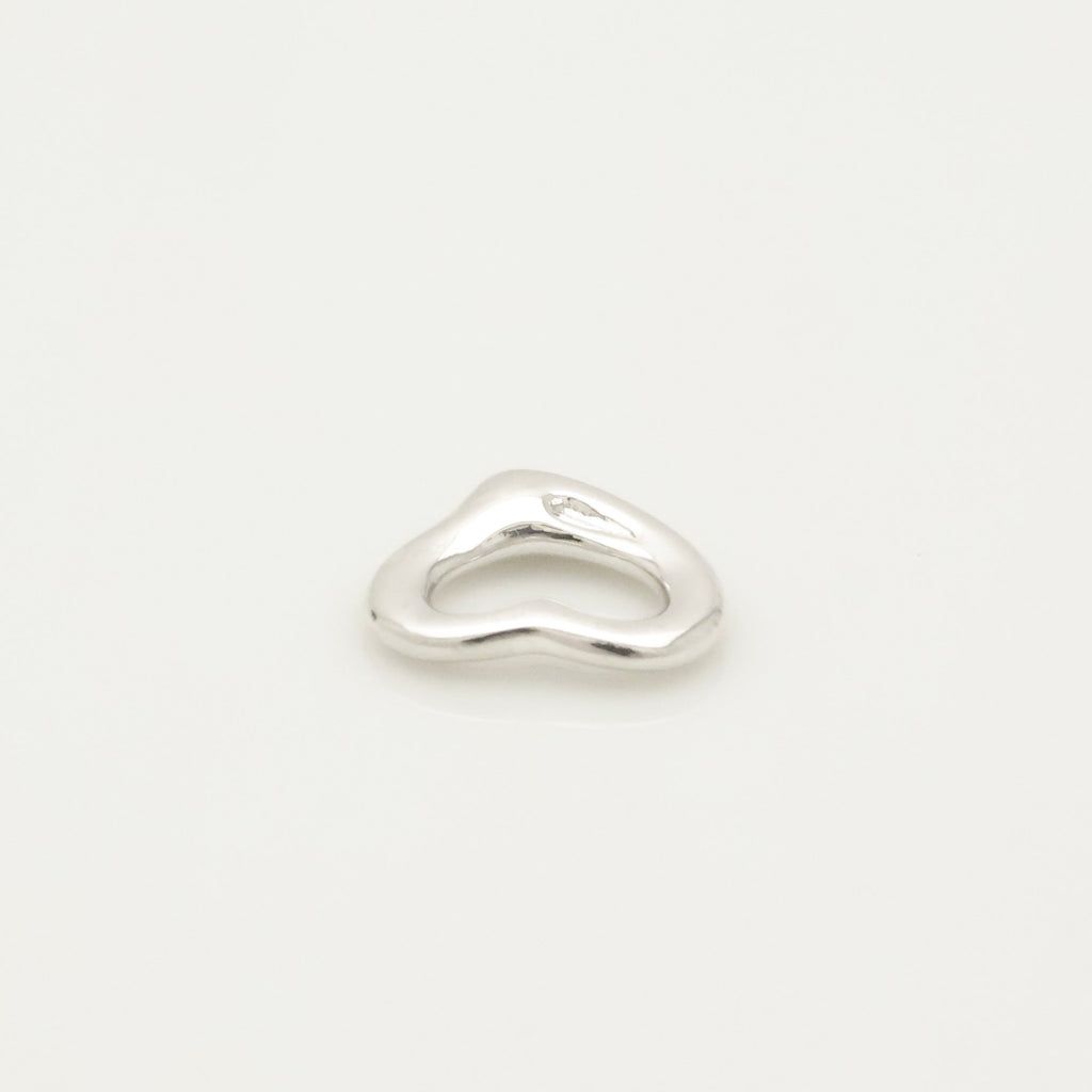  Tiffany & Co. Peretti Open Heart 11mm Pendant Charm Sterling Silver 925 