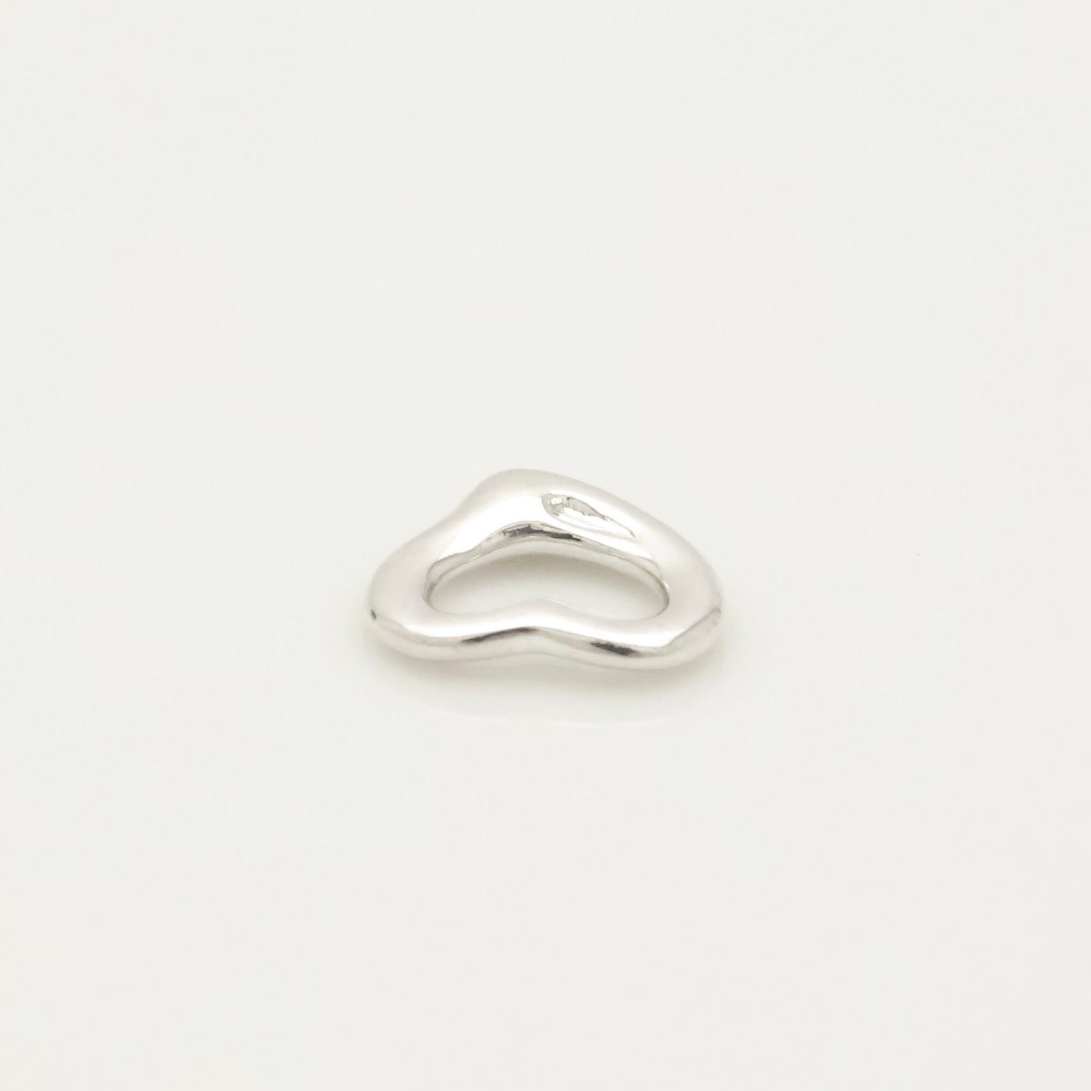  Tiffany & Co. Peretti Open Heart 11mm Pendant Charm Sterling Silver 925 
