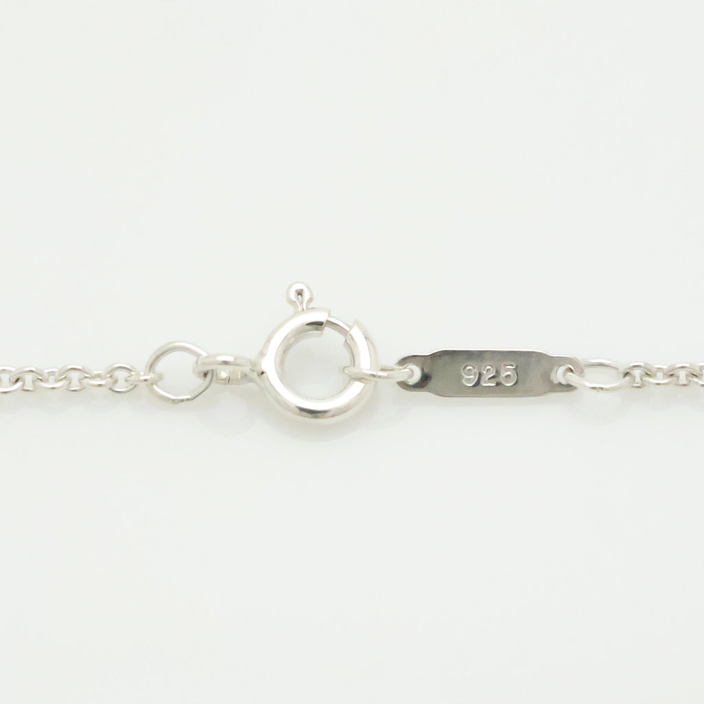 Tiffany & Co. Twist Ribbon Bow Necklace Silver Sterling 925 & 18K Gold 