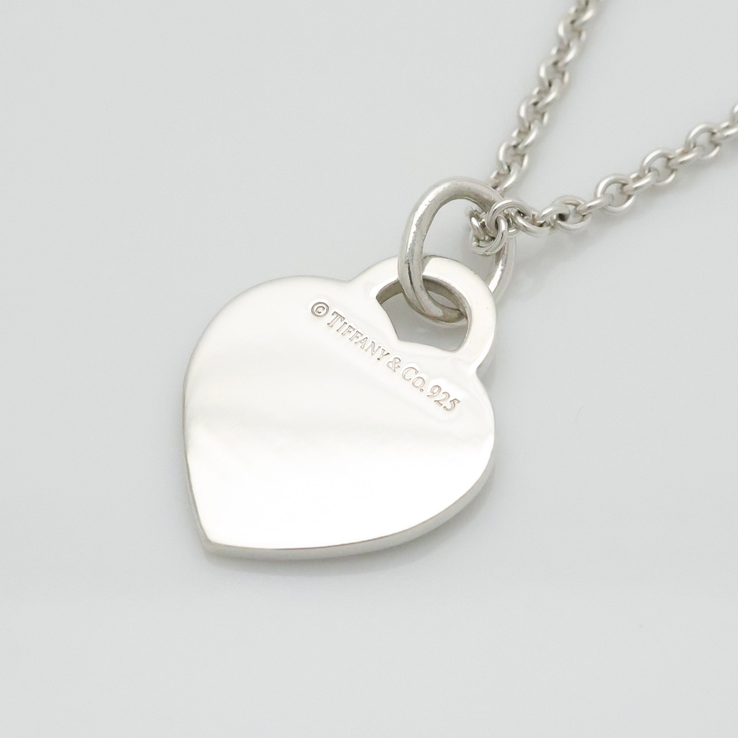 TIFFANY&Co. リターントゥ ティファニー ハート タグ ネックレス AG925