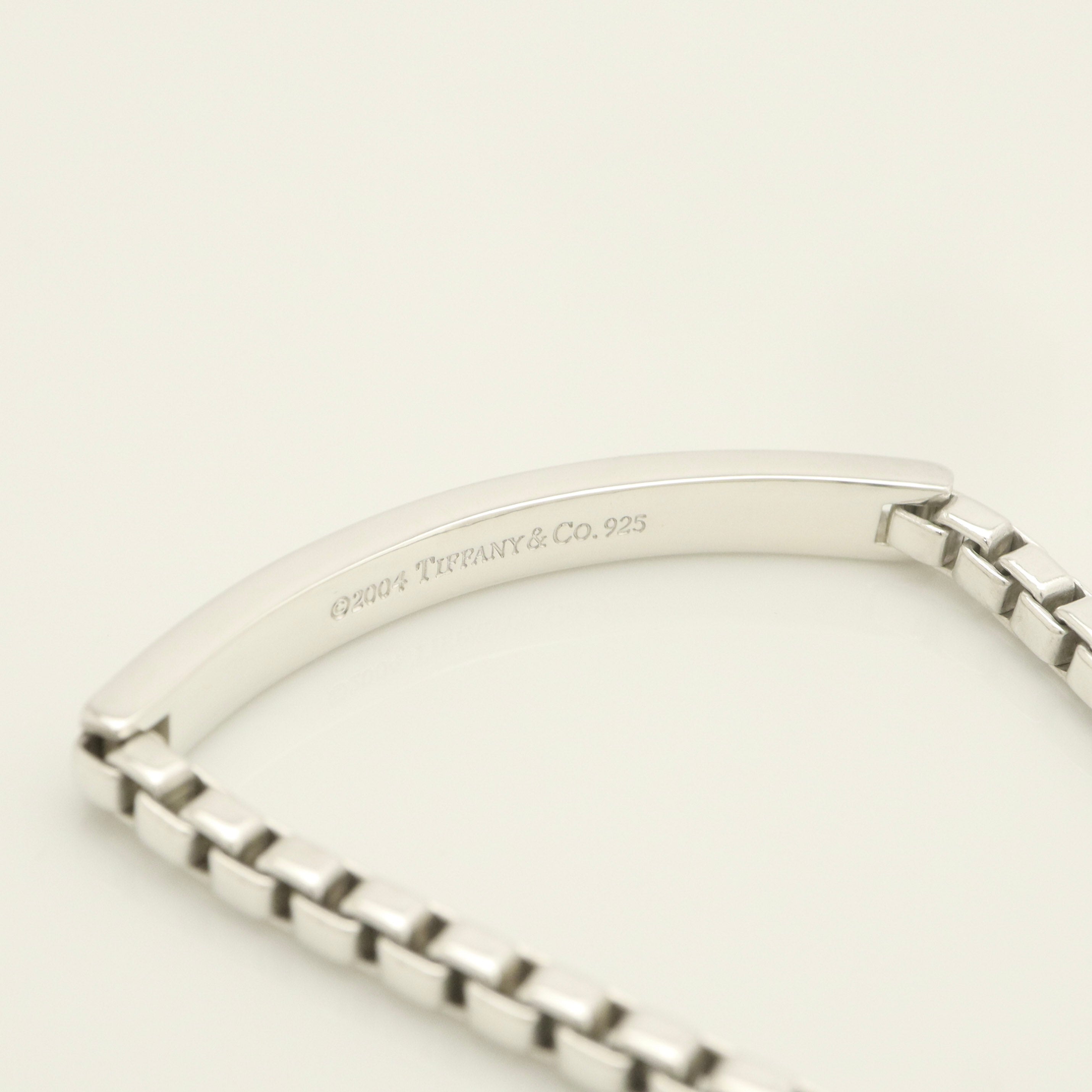 TIFFANY&Co. ベネチアン リンク ID ブレスレット AG925
