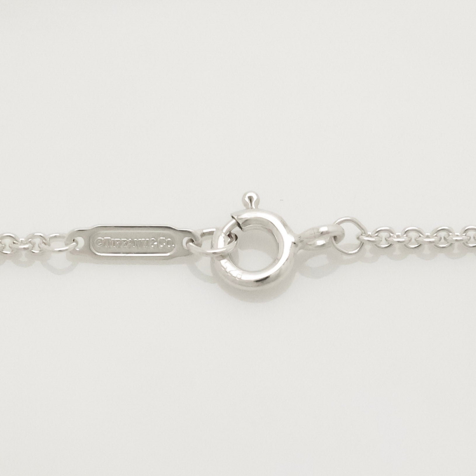 TIFFANY&Co. 2 ハート ステンシル カットアウト ネックレス AG925