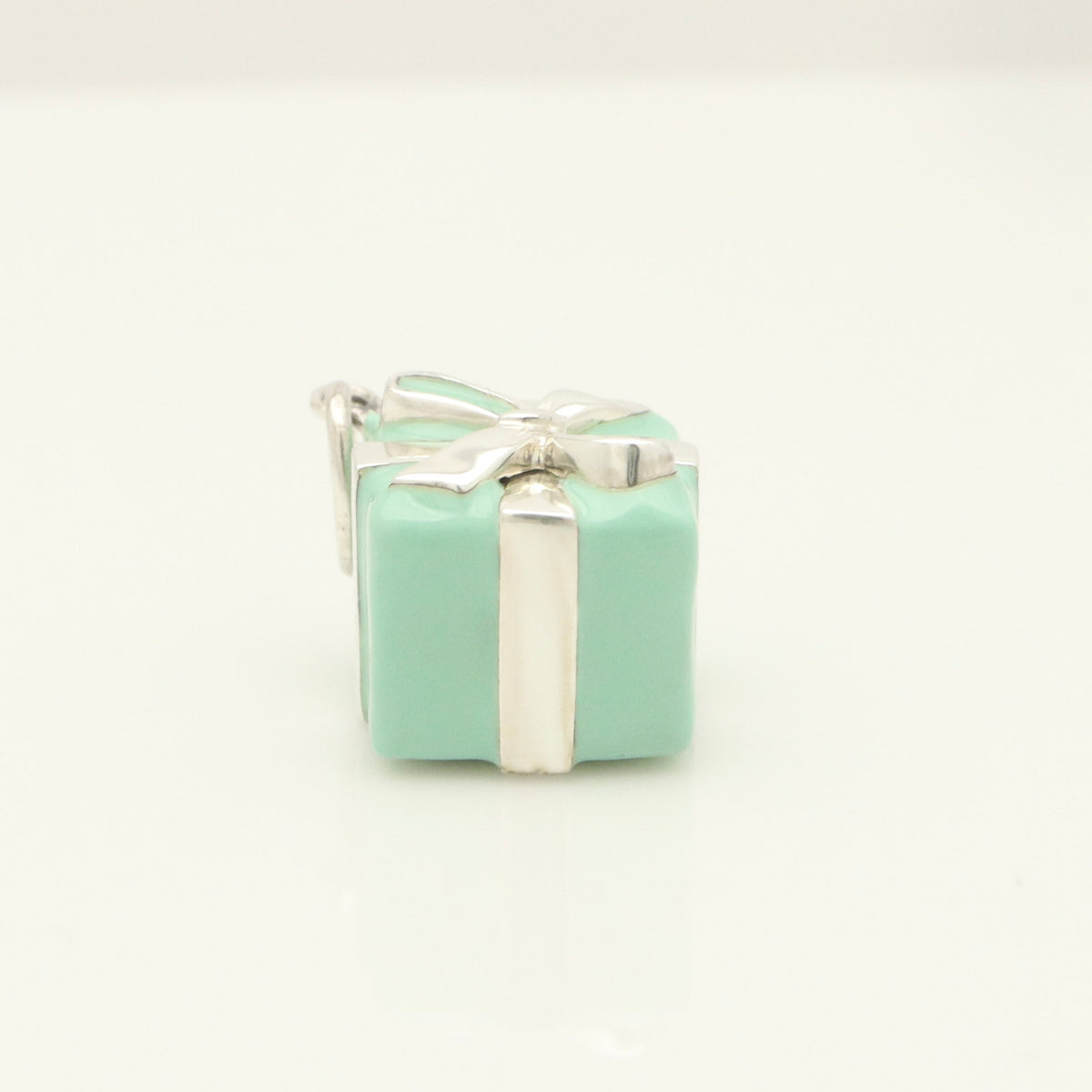 TIFFANY&Co. ギフト ボックス ブルー エナメル チャーム AG925