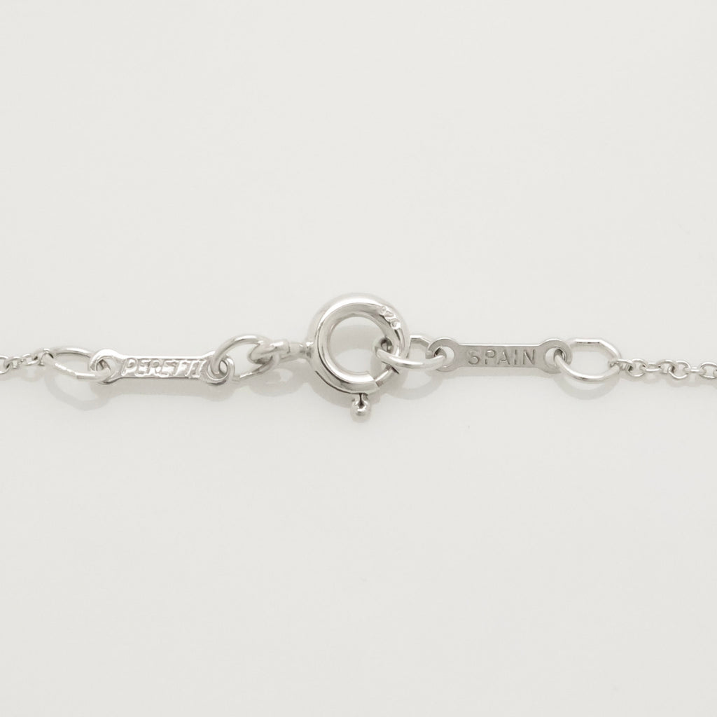 Tiffany & Co. Open Heart Pendant Necklace Sterling Silver 925