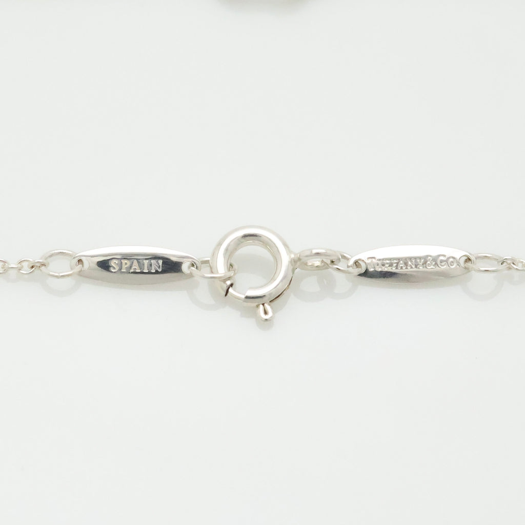 TIFFANY&Co. バイザヤード パール オープン ハート エルサペレッティ ブレスレット AG925