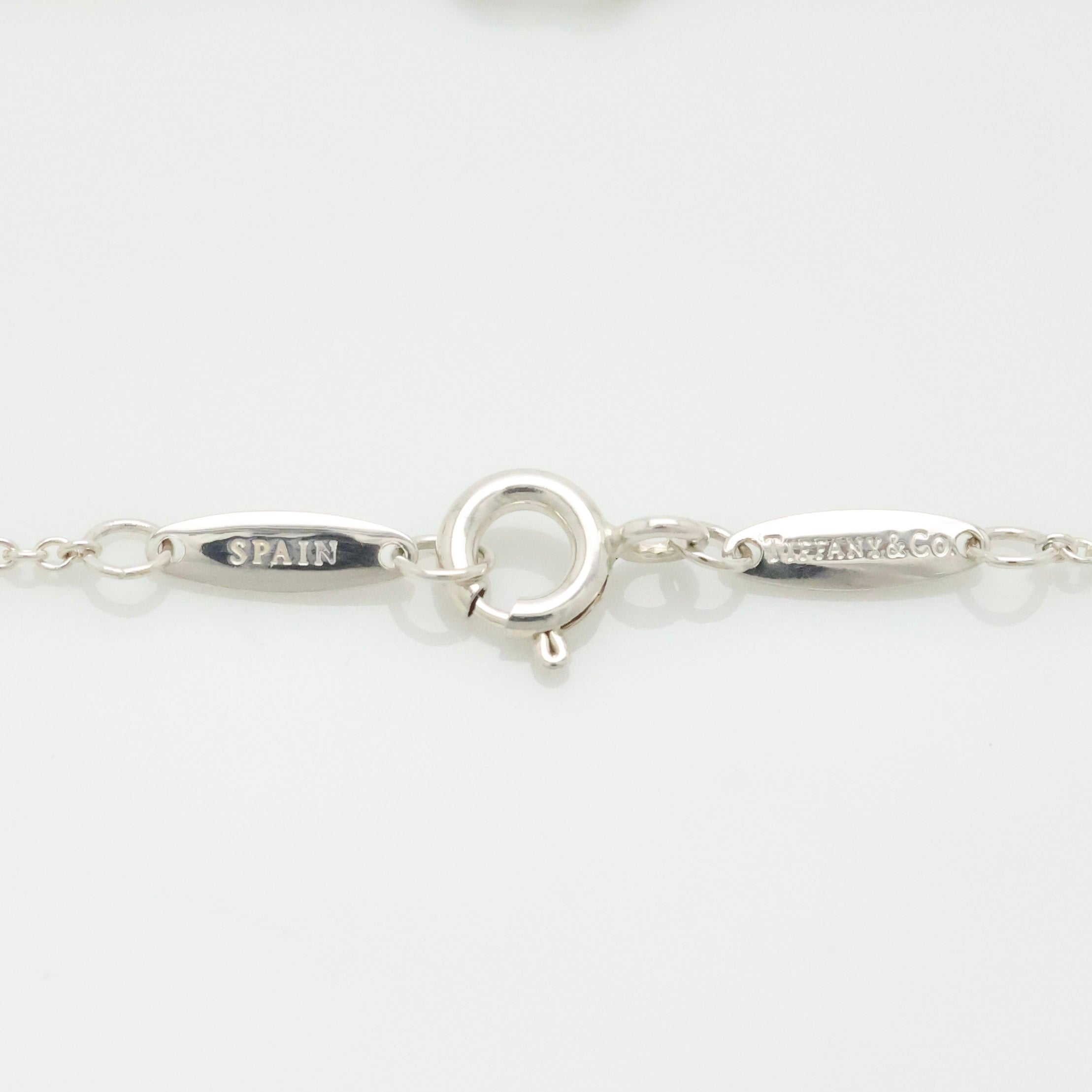 TIFFANY&Co. バイザヤード パール オープン ハート エルサペレッティ ブレスレット AG925