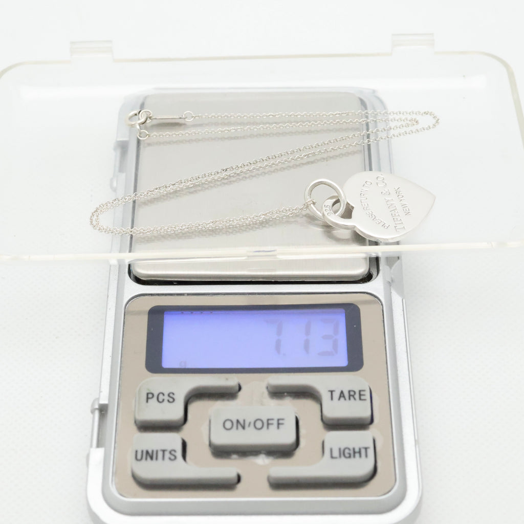 TIFFANY&Co. リターントゥ ティファニー ハート タグ ネックレス AG925