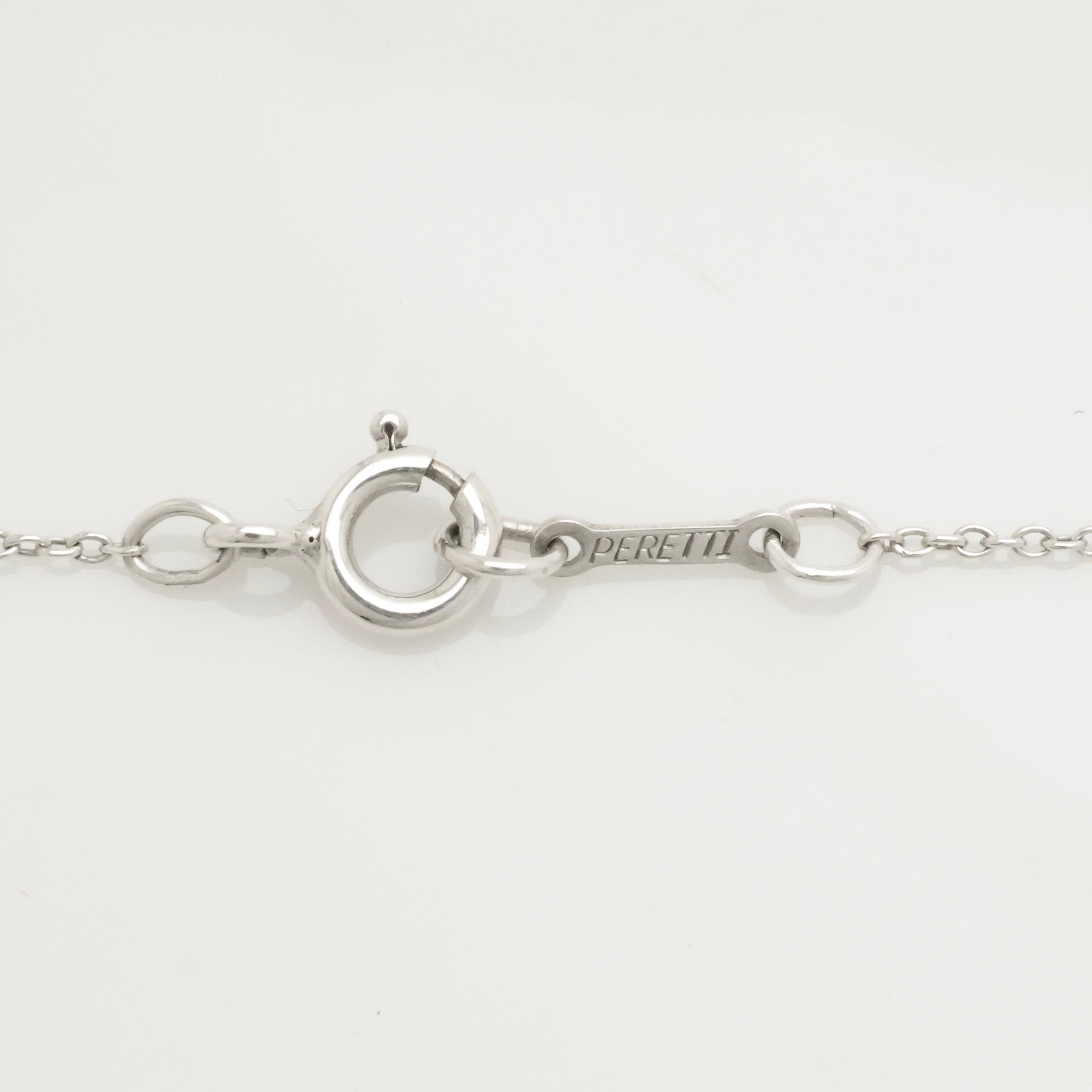  Tiffany & Co. Full Heart Pendant Necklace Sterling Silver 925