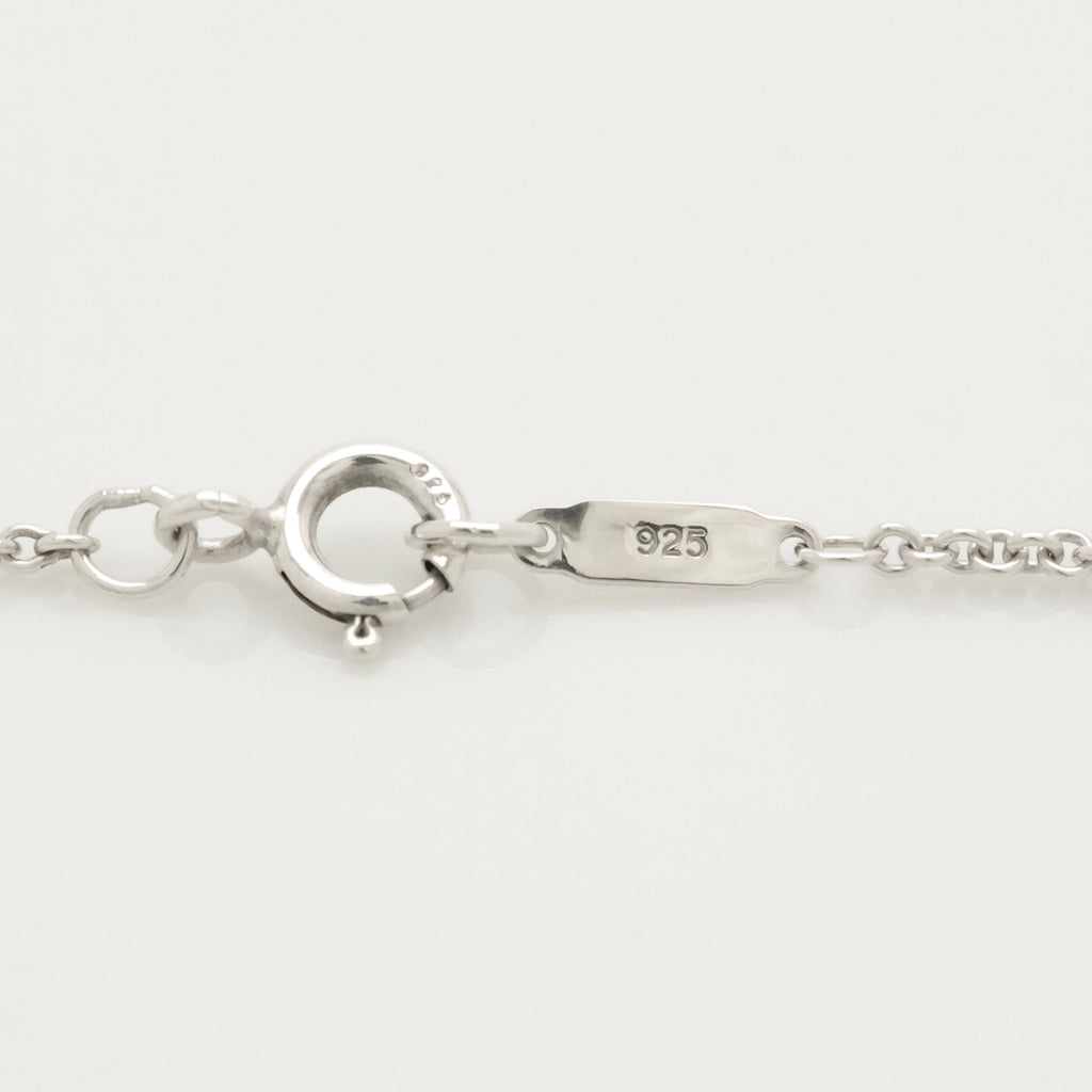 Tiffany & Co. 1837 Concave Circle Necklace Sterling Silver 925