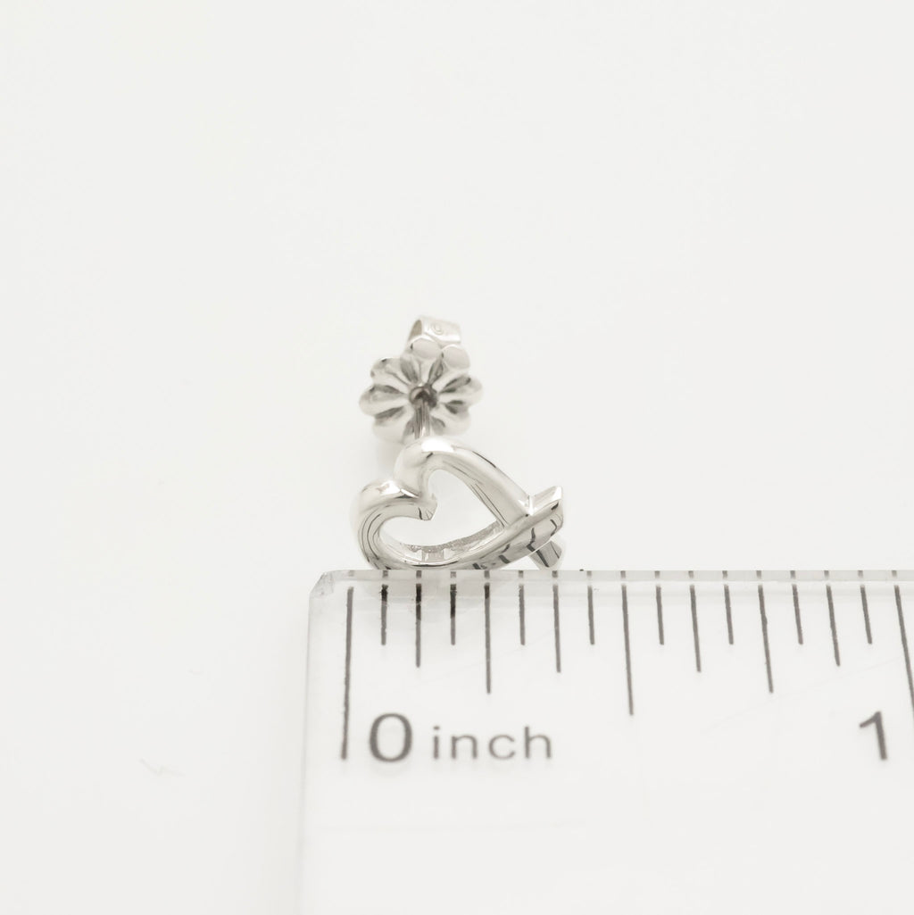 TIFFANY&Co. ラビングハート パロマピカソ スタッド ピアス AG925