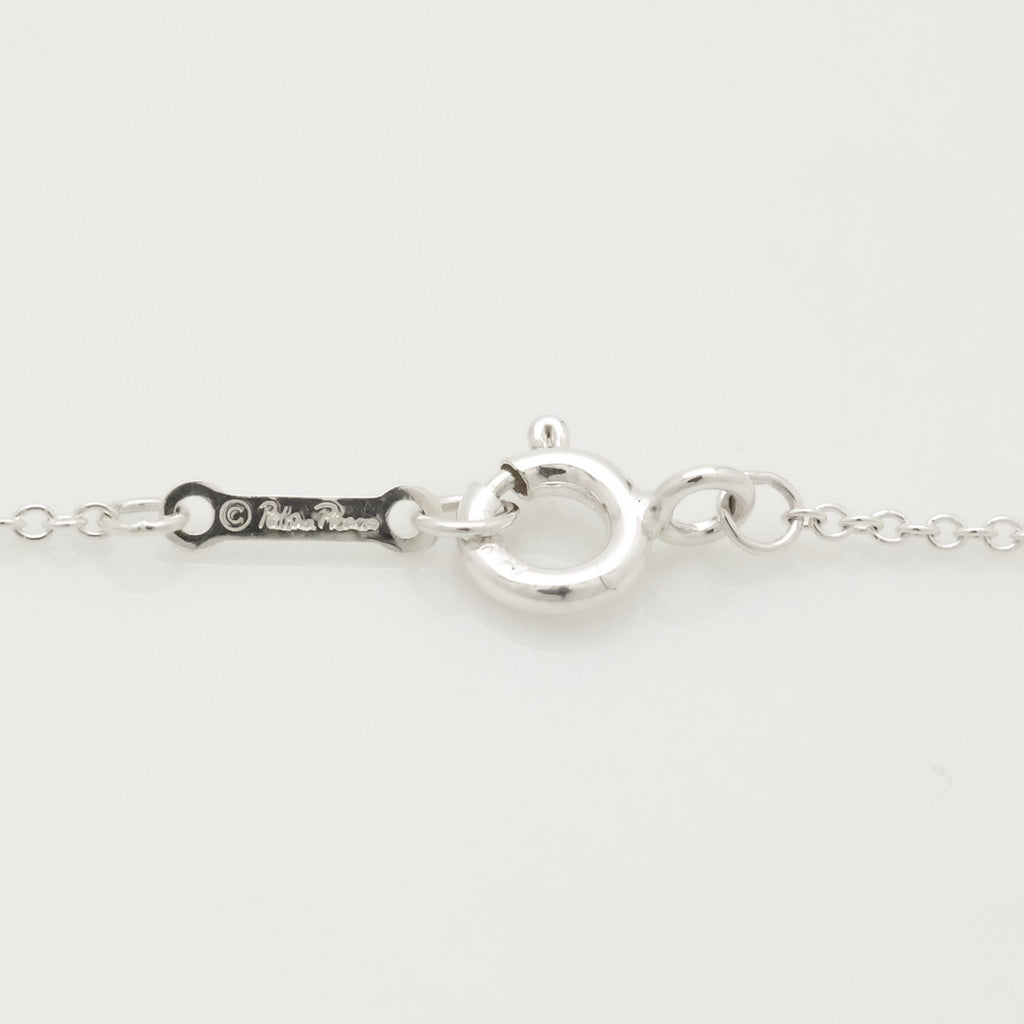 Tiffany & Co. Olive Leaf Heart Necklace Pendant Sterling Silver 925