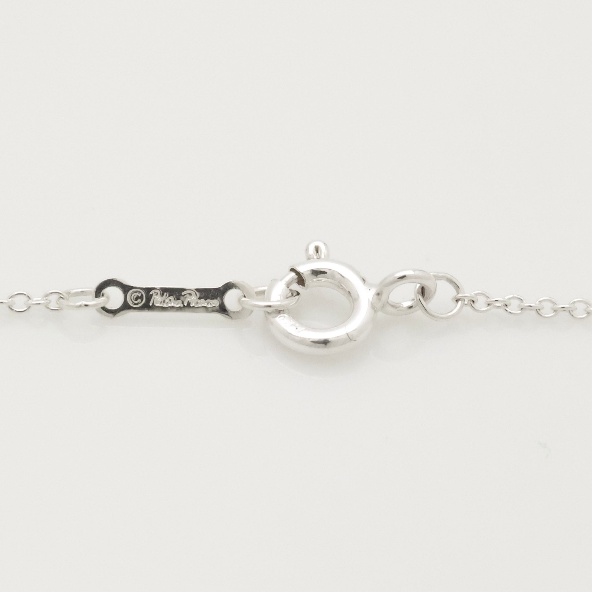 Tiffany & Co. Olive Leaf Heart Necklace Pendant Sterling Silver 925