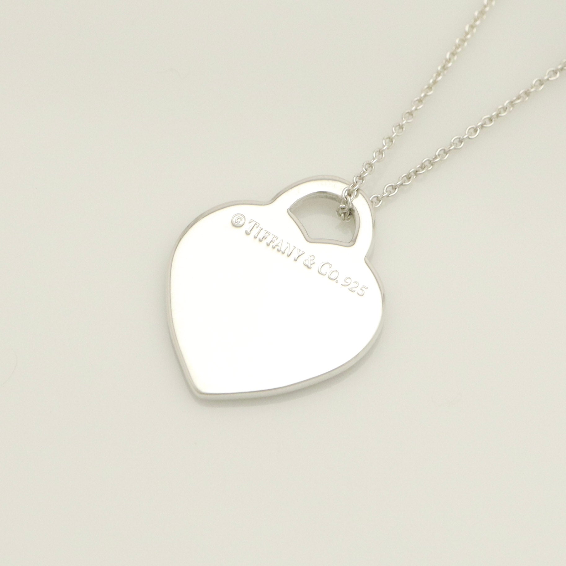 TIFFANY&Co. リターントゥ ティファニー ハート タグ ネックレス AG925