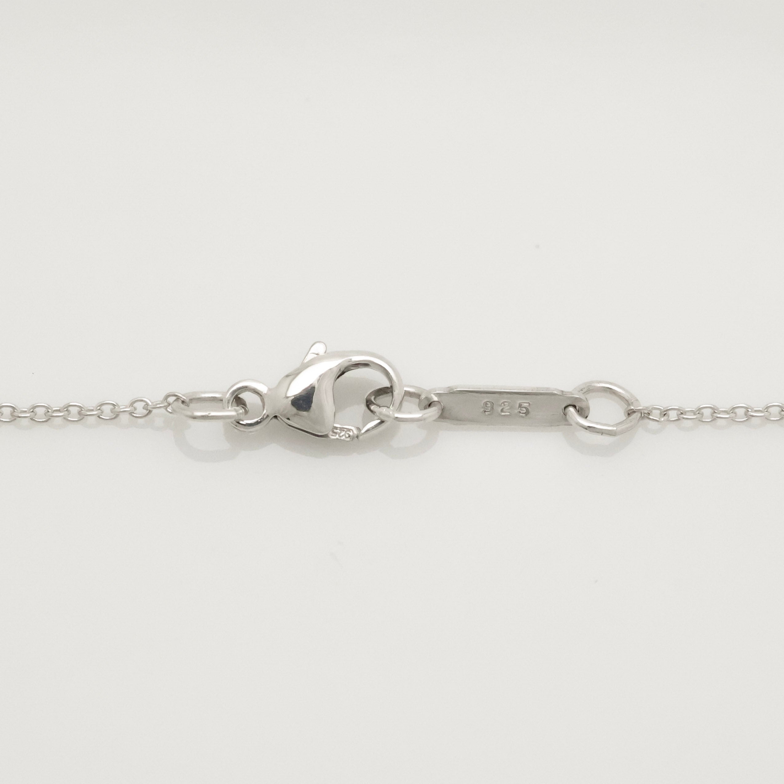 Tiffany & Co. 1837 Round Lock Padlock Pendant Necklace Sterling Silver 925