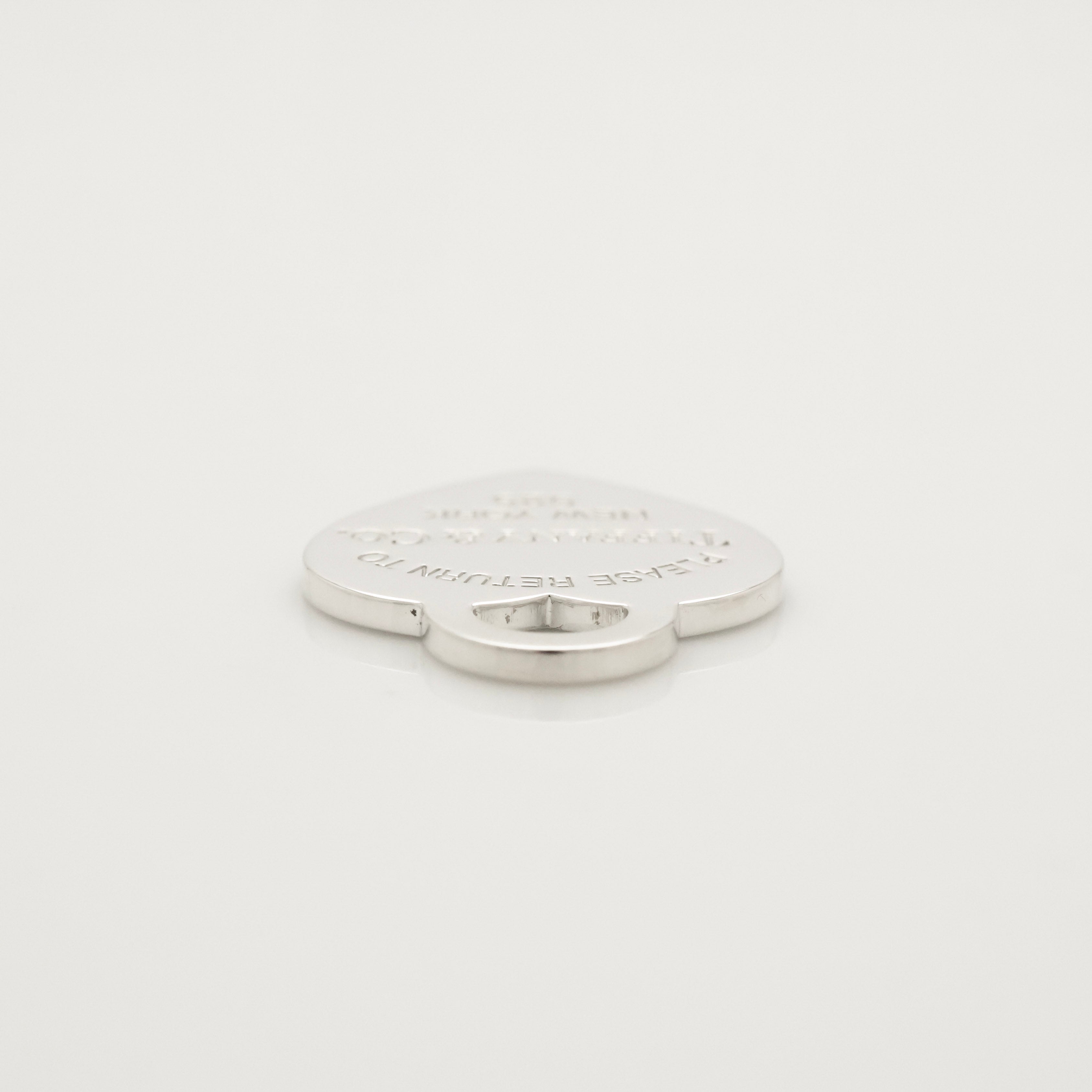 TIFFANY&Co. リターントゥ ティファニー ミディアム ハート タグ チャーム AG925