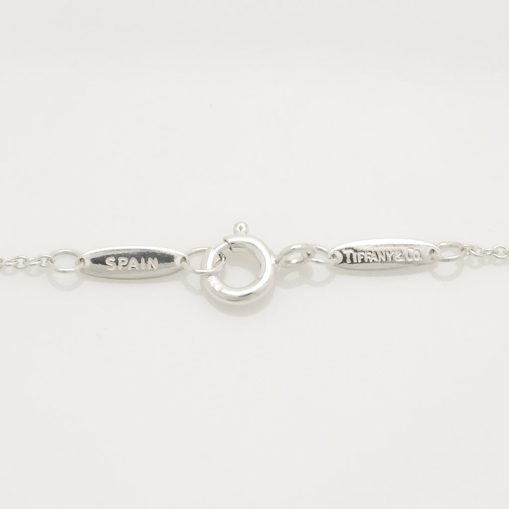  Tiffany & Co. Open Teardrop Necklace Pendant Sterling Silver 925 