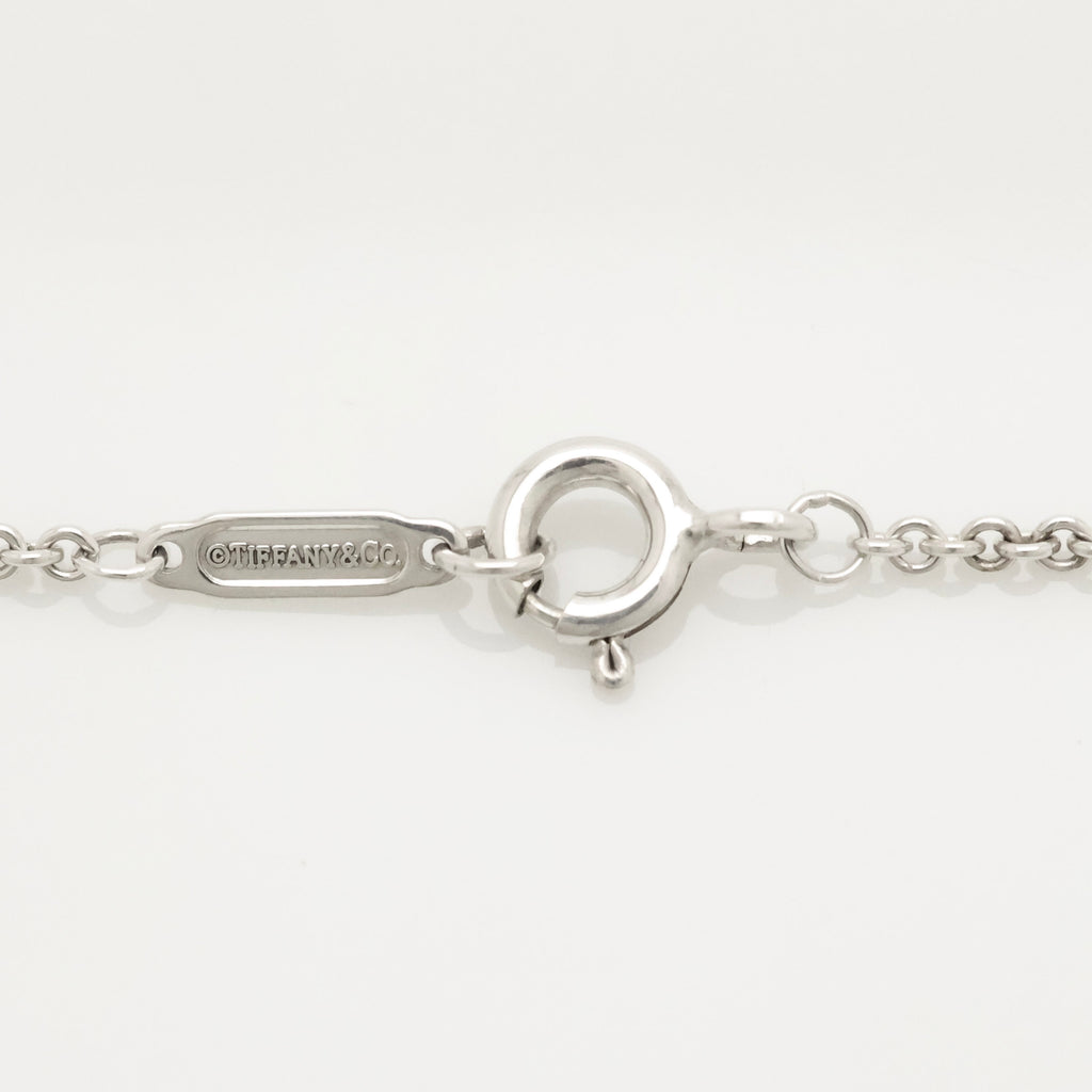 TIFFANY&Co. リターントゥ ティファニー ダブルハート ブラックボーン ネックレス  AG925