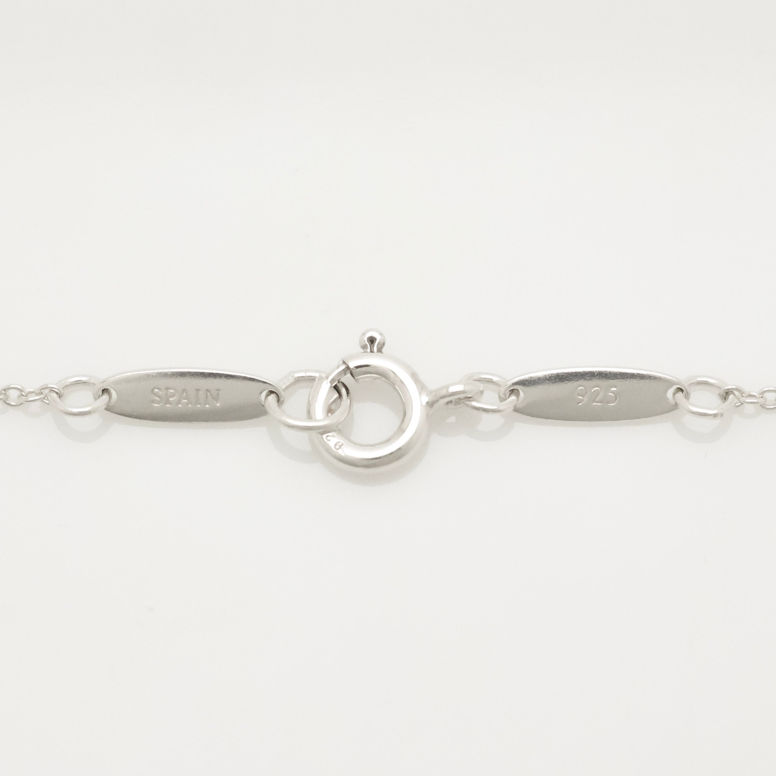 Tiffany & Co. Peretti Small Sevillana Necklace Sterling Silver 925