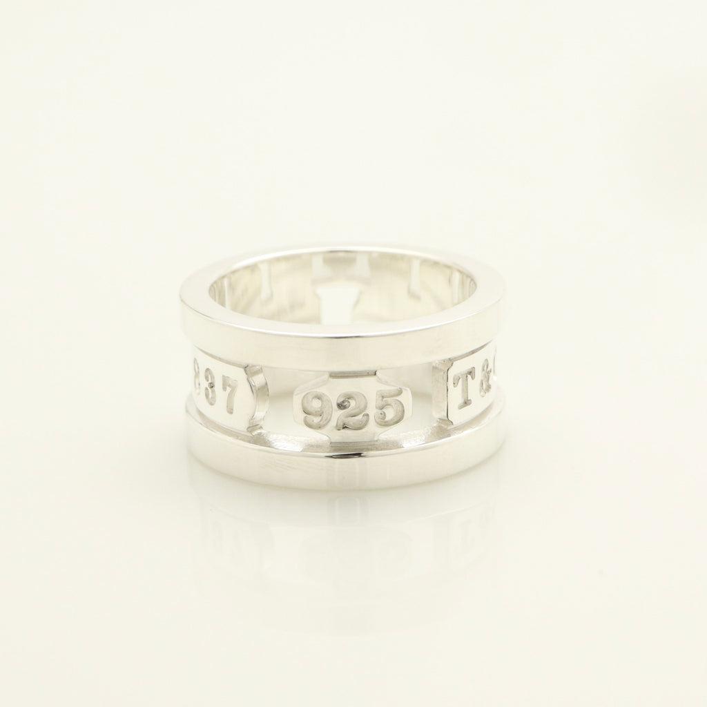 TIFFANY&Co. 1837 エレメント ワイド リング 9 号 AG925