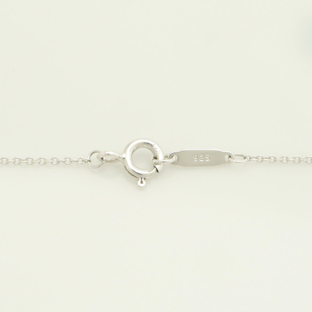 Tiffany & Co. 1837 Interlocking Circles Lariat Necklace Sterling Silver 925