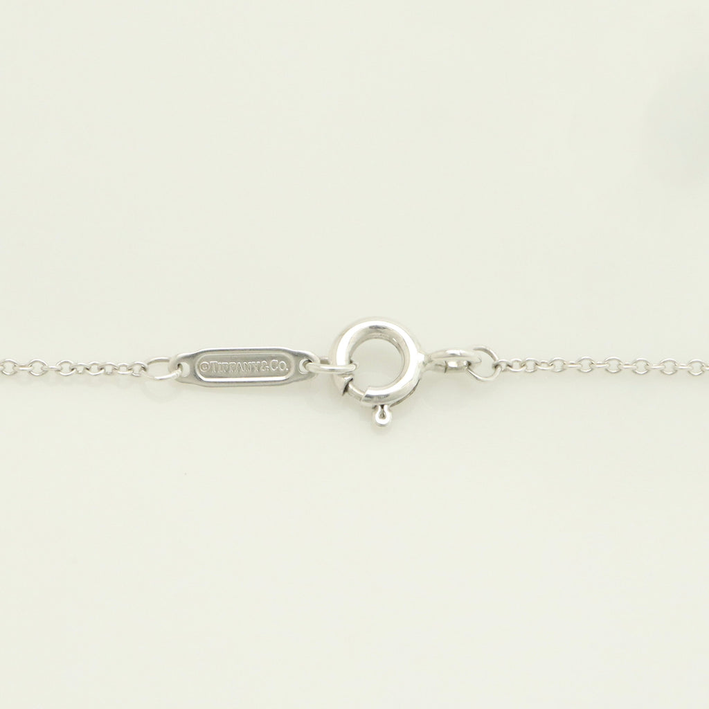 Tiffany & Co. 1837 Interlocking Circles Lariat Necklace Sterling Silver 925