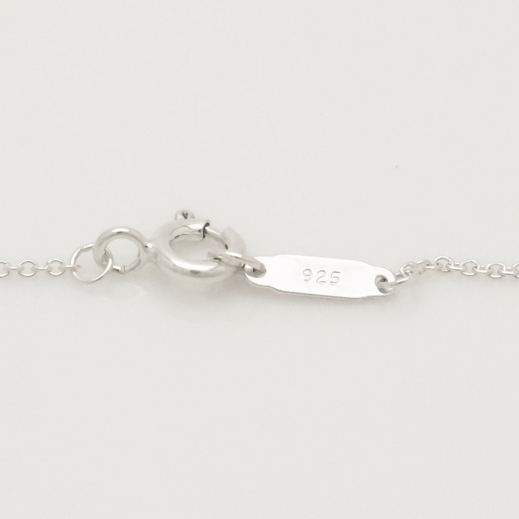 TIFFANY&Co. ハート キー 1P ダイヤモンド ネックレス AG925