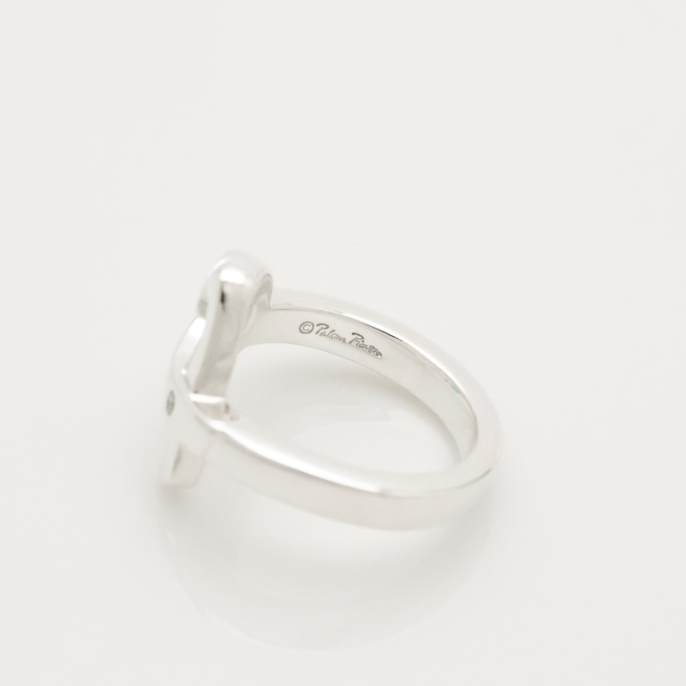 TIFFANY&Co. ラビングハート パロマピカソ 1P ダイヤモンド リング 10 号 AG925