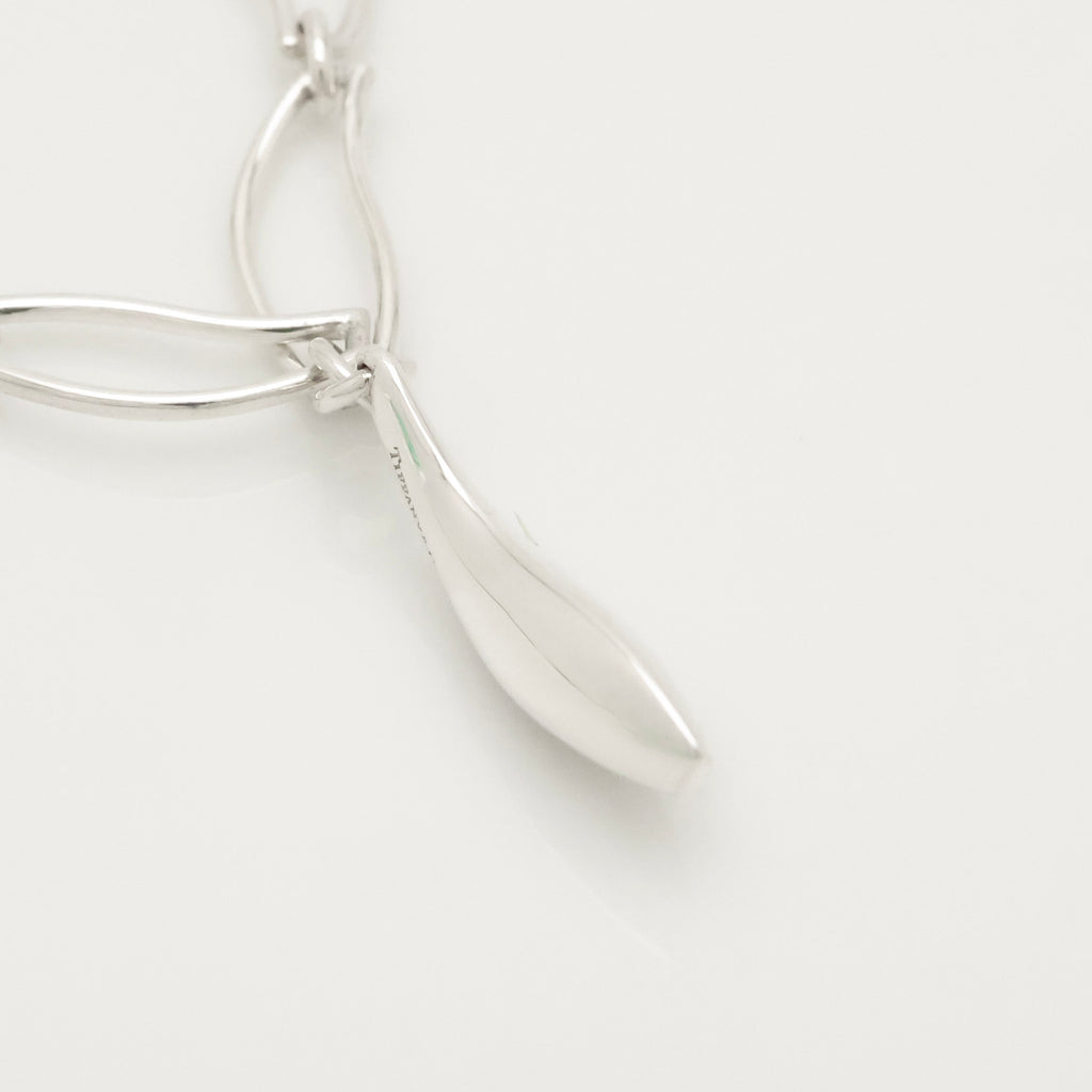 Tiffany & Co. Frank Gehry Fish Charm Bracele Sterling Silver 925