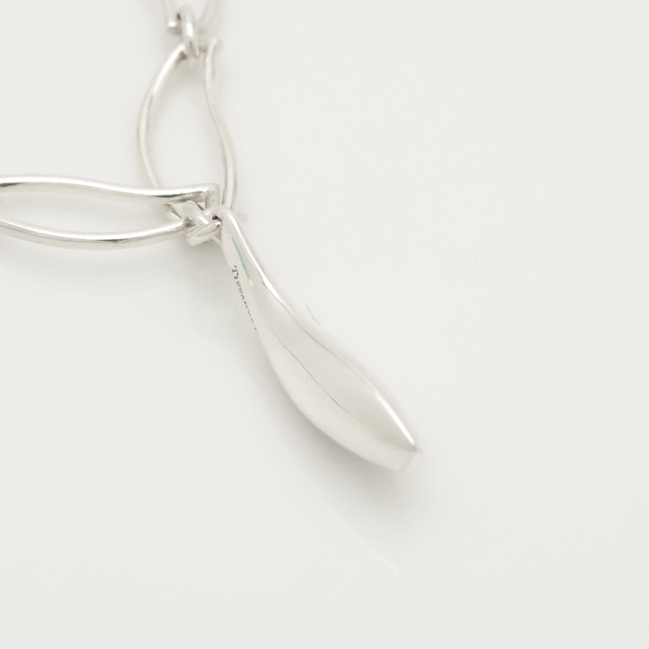 Tiffany & Co. Frank Gehry Fish Charm Bracele Sterling Silver 925