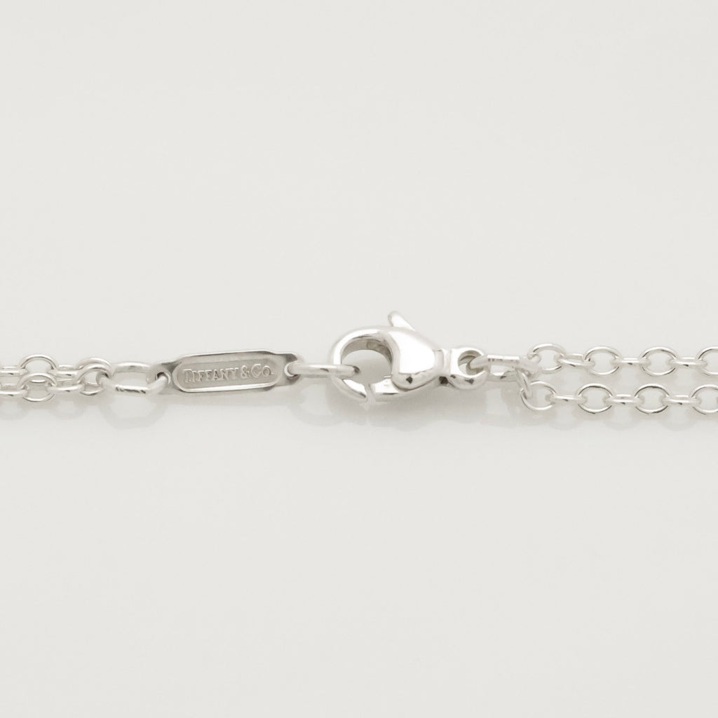 TIFFANY&Co. マンインザムーン ダブル チェーン ネックレス AG925