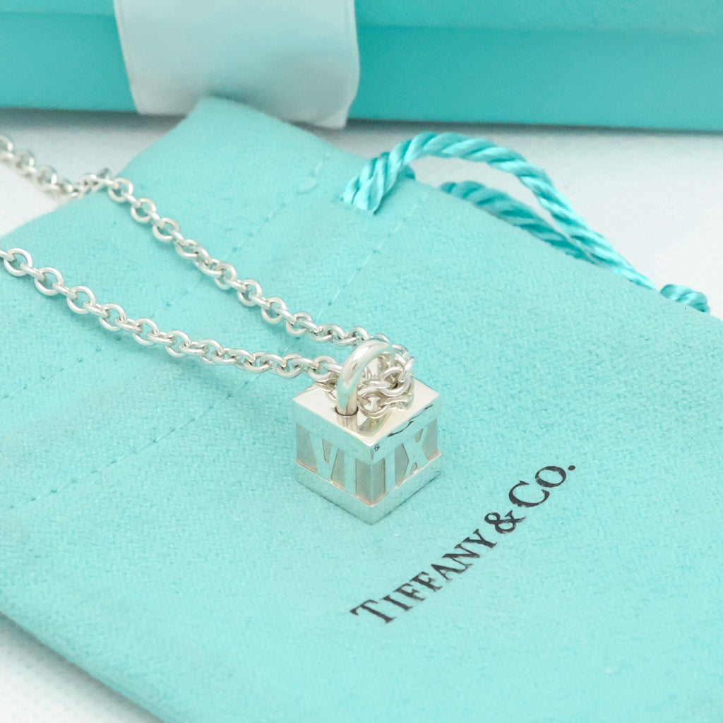 TIFFANY&Co. アトラス ロック キューブ ネックレス AG925